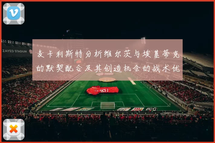 麦卡利斯特分析维尔茨与埃基蒂克的默契配合及其创造机会的战术优势